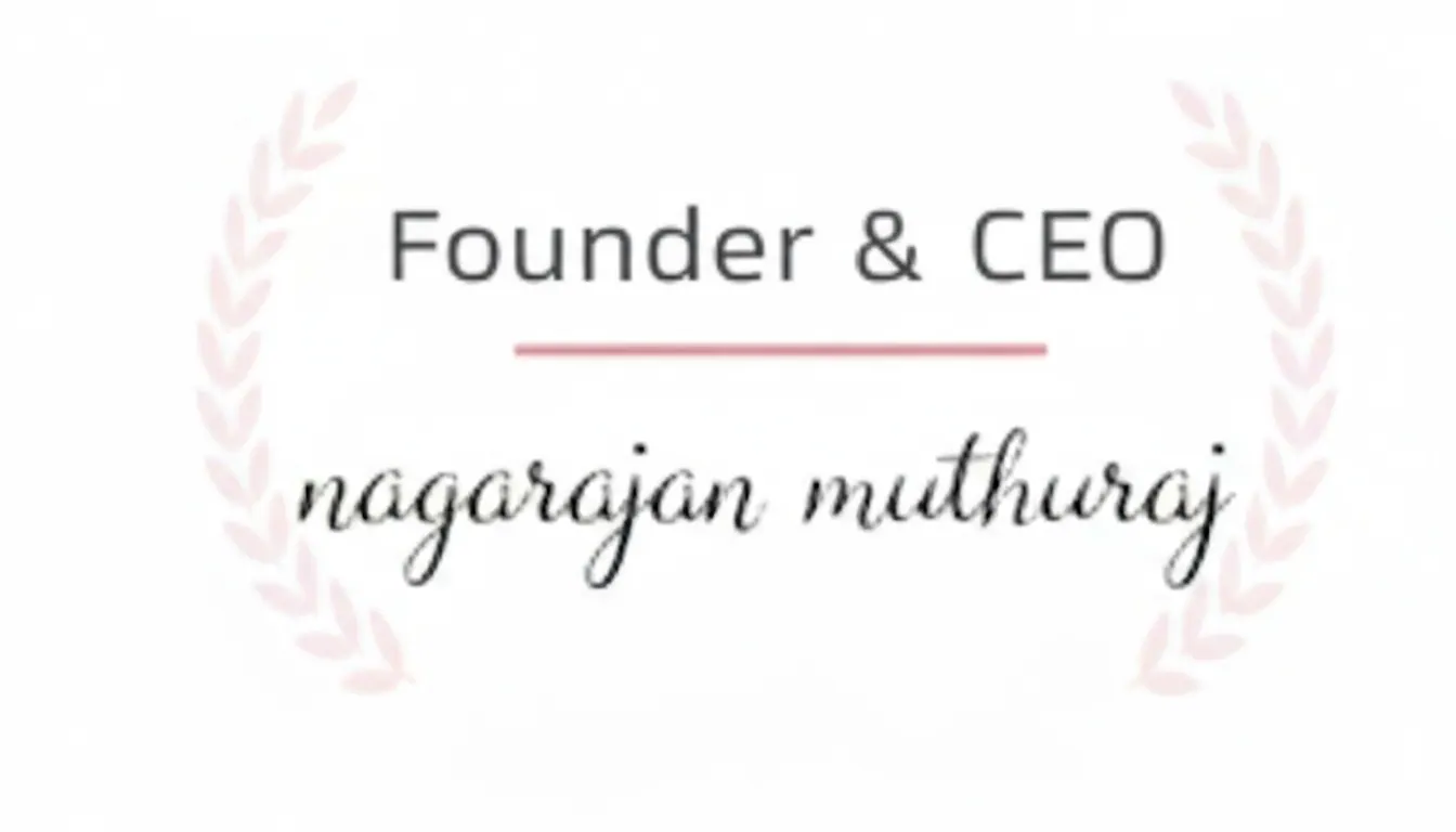 Nagarajan Muthuraj — Founder & CEO