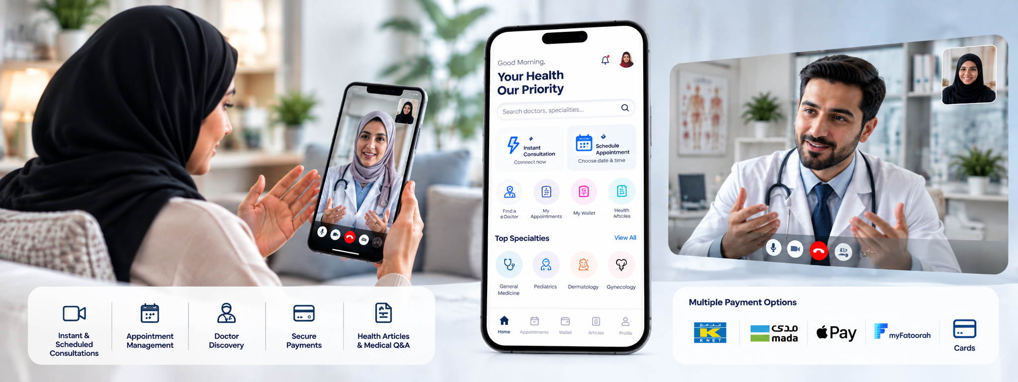 Virtual Healthcare & Telemedicine Platform